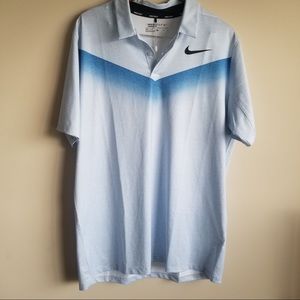 NIKE GOLF STANDARD FIT Blue Size L